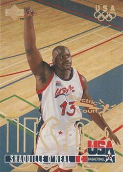 1995-96 Upper Deck - Electric Court Gold #321 Shaquille O'Neal Front