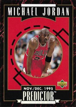 1995-96 Upper Deck - Predictors Exchange: Player of the Month #R1 Michael Jordan Front