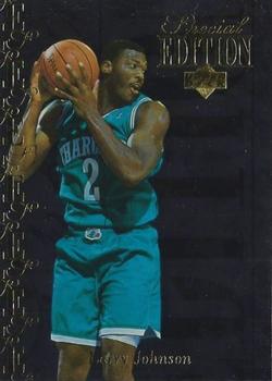 1995-96 Upper Deck - Special Edition Gold #SE9 Larry Johnson Front