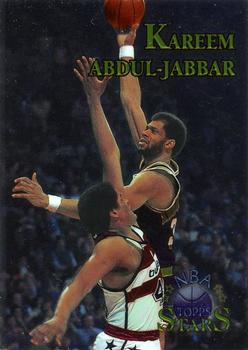 1996-97 Topps Stars - Finest #1 Kareem Abdul-Jabbar Front