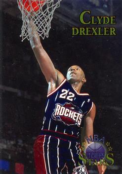 1996-97 Topps Stars - Finest #14 Clyde Drexler Front
