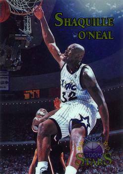 1996-97 Topps Stars - Finest #32 Shaquille O'Neal Front