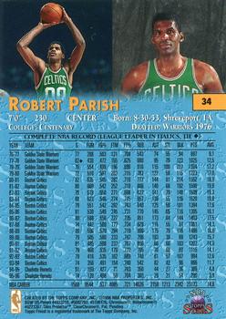 1996-97 Topps Stars - Finest #34 Robert Parish Back