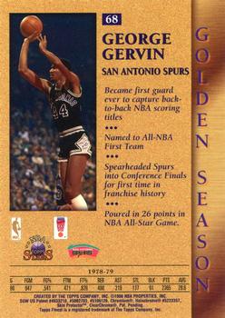 1996-97 Topps Stars - Finest #68 George Gervin Back