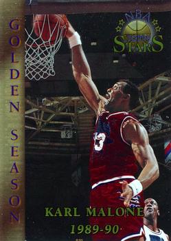 1996-97 Topps Stars - Finest #76 Karl Malone Front