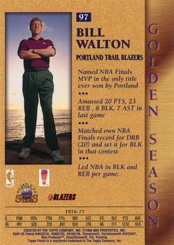 1996-97 Topps Stars - Finest #97 Bill Walton Back