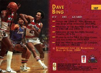 1996-97 Topps Stars - Finest #107 Dave Bing Back