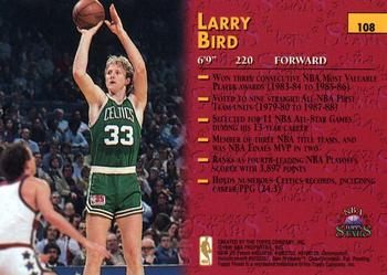 1996-97 Topps Stars - Finest #108 Larry Bird Back