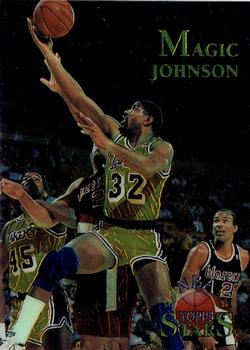 1996-97 Topps Stars - Finest #122 Magic Johnson Front