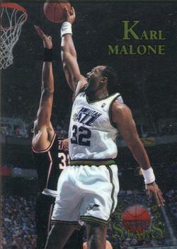 1996-97 Topps Stars - Finest #126 Karl Malone Front