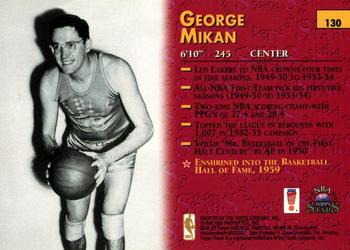 1996-97 Topps Stars - Finest #130 George Mikan Back