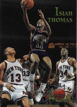 1996-97 Topps Stars - Finest #144 Isiah Thomas Front