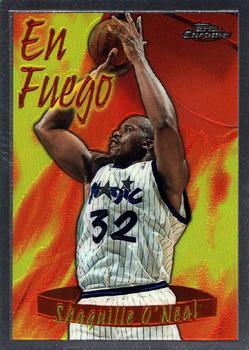 1996-97 Topps Chrome - Season's Best #3 Shaquille O'Neal Front