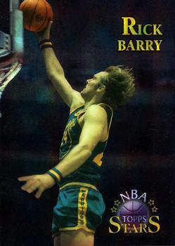 1996-97 Topps Stars - Finest Atomic Refractors #5 Rick Barry Front