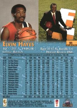 1996-97 Topps Stars - Finest Atomic Refractors #21 Elvin Hayes Back