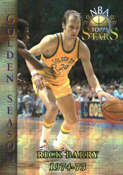 1996-97 Topps Stars - Finest Atomic Refractors #55 Rick Barry Front