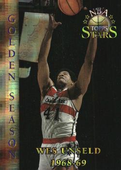 1996-97 Topps Stars - Finest Atomic Refractors #96 Wes Unseld Front