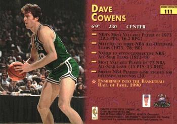 1996-97 Topps Stars - Finest Atomic Refractors #111 Dave Cowens Back