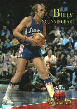 1996-97 Topps Stars - Finest Atomic Refractors #112 Billy Cunningham Front