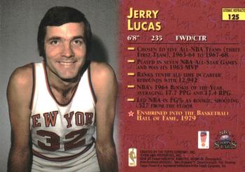 1996-97 Topps Stars - Finest Atomic Refractors #125 Jerry Lucas Back