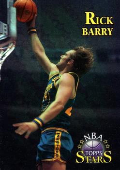 1996-97 Topps Stars - Finest Refractors #5 Rick Barry Front