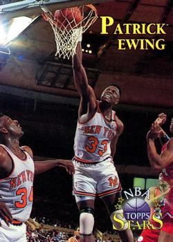 1996-97 Topps Stars - Finest Refractors #16 Patrick Ewing Front