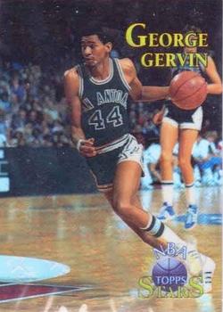 1996-97 Topps Stars - Finest Refractors #18 George Gervin Front