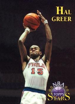 1996-97 Topps Stars - Finest Refractors #19 Hal Greer Front
