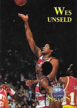 1996-97 Topps Stars - Finest Refractors #46 Wes Unseld Front
