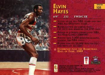1996-97 Topps Stars - Finest Refractors #121 Elvin Hayes Back
