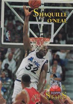 1996-97 Topps Stars - Finest Refractors #132 Shaquille O'Neal Front