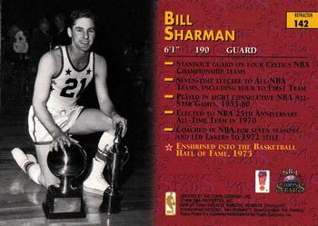 1996-97 Topps Stars - Finest Refractors #142 Bill Sharman Back