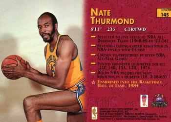 1996-97 Topps Stars - Finest Refractors #145 Nate Thurmond Back