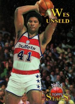 1996-97 Topps Stars - Finest Refractors #146 Wes Unseld Front