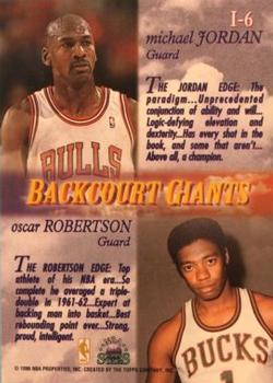 1996-97 Topps Stars - Imagine #I-6 Michael Jordan / Oscar Robertson Back