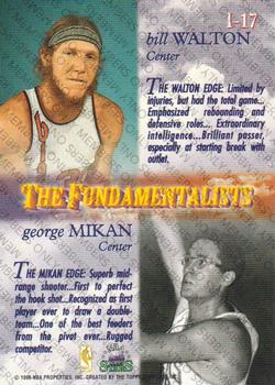 1996-97 Topps Stars - Imagine Members Only #I-17 Bill Walton / George Mikan Back