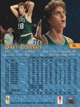 1996-97 Topps Stars - Members Only #11 Dave Cowens Back