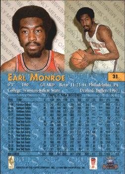1996-97 Topps Stars - Members Only #31 Earl Monroe Back