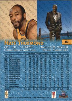 1996-97 Topps Stars - Members Only #45 Nate Thurmond Back