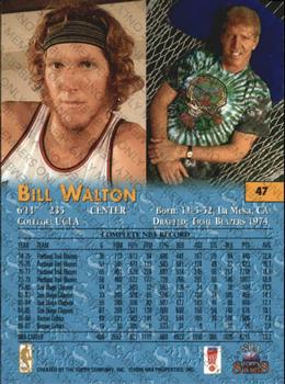1996-97 Topps Stars - Members Only #47 Bill Walton Back