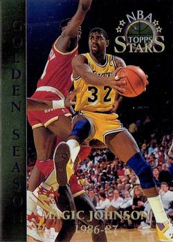 1996-97 Topps Stars - Members Only #72 Magic Johnson Front