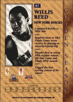 1996-97 Topps Stars - Members Only #87 Willis Reed Back