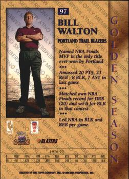 1996-97 Topps Stars - Members Only #97 Bill Walton Back