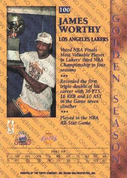1996-97 Topps Stars - Members Only #100 James Worthy Back