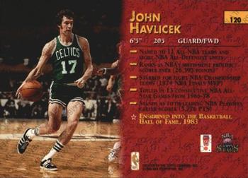 1996-97 Topps Stars - Members Only #120 John Havlicek Back