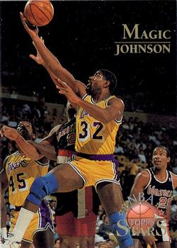 1996-97 Topps Stars - Members Only #122 Magic Johnson Front