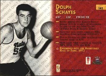 1996-97 Topps Stars - Members Only #141 Dolph Schayes Back