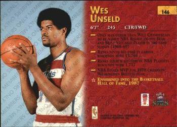 1996-97 Topps Stars - Members Only #146 Wes Unseld Back