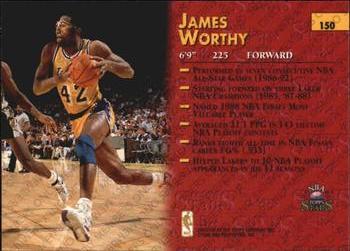 1996-97 Topps Stars - Members Only #150 James Worthy Back
