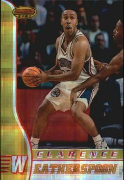 1996-97 Bowman's Best - Atomic Refractors #62 Clarence Weatherspoon Front